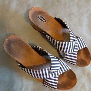 Dr Scholl's Cork Espadrille Wedges